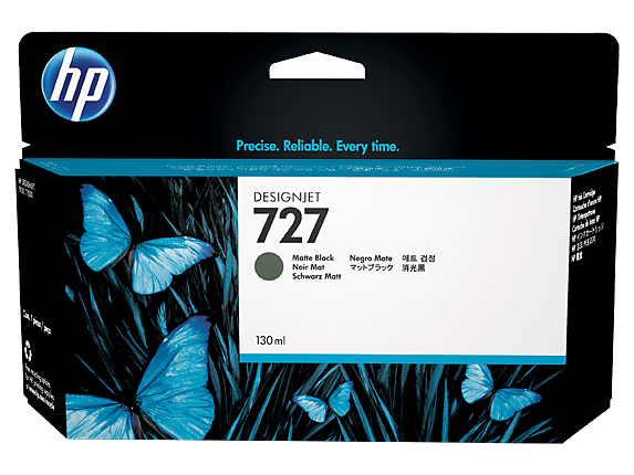 HP 727 130-ml Yellow Ink Cartridge (B3P21A)618 EL
